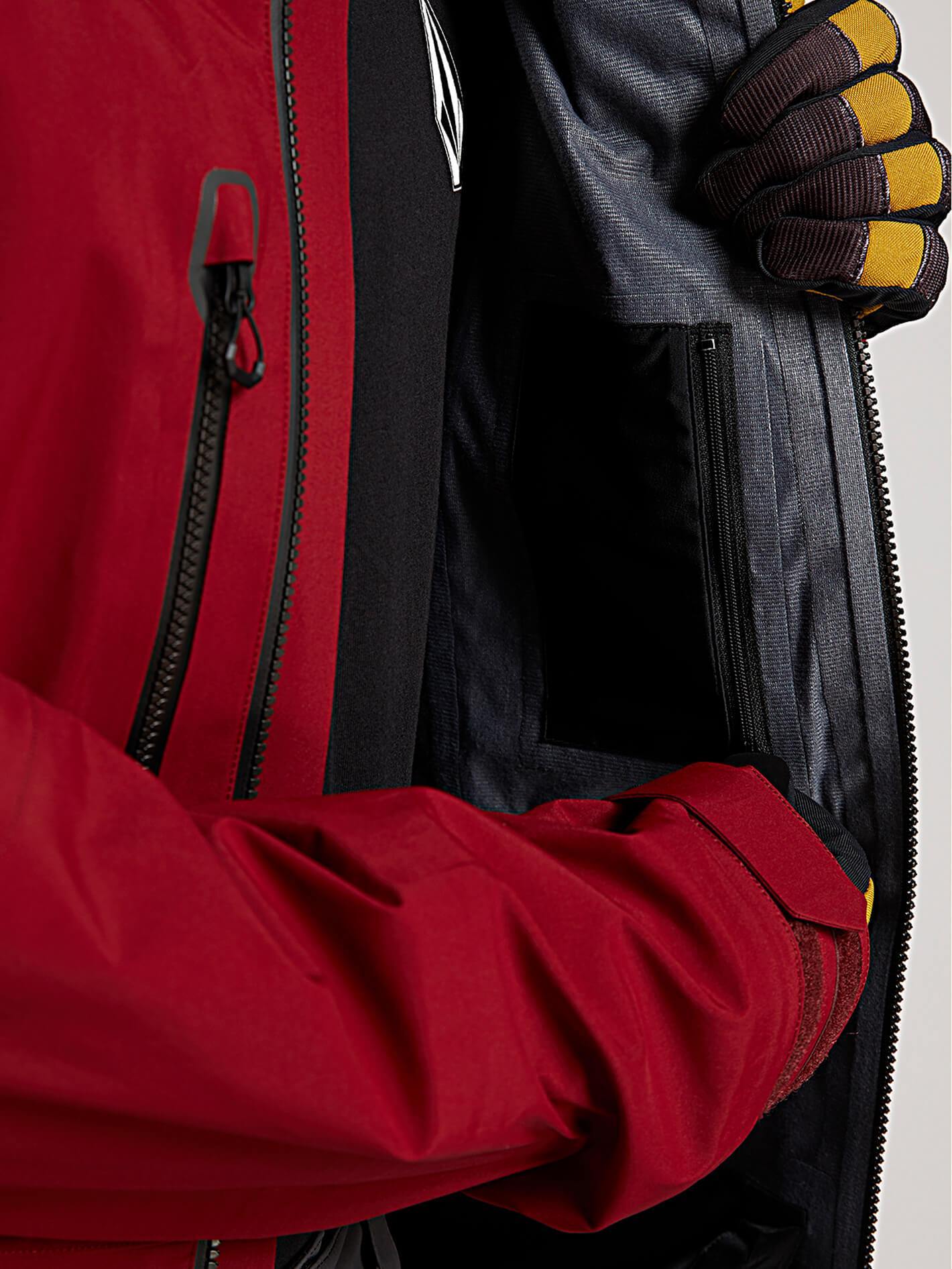 Veste de snow Guide Gore-Tex  - Burnt Red