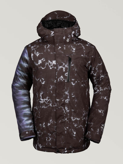 Gore-Tex Schneejacke L - SCHWARZER AUFDRUCK