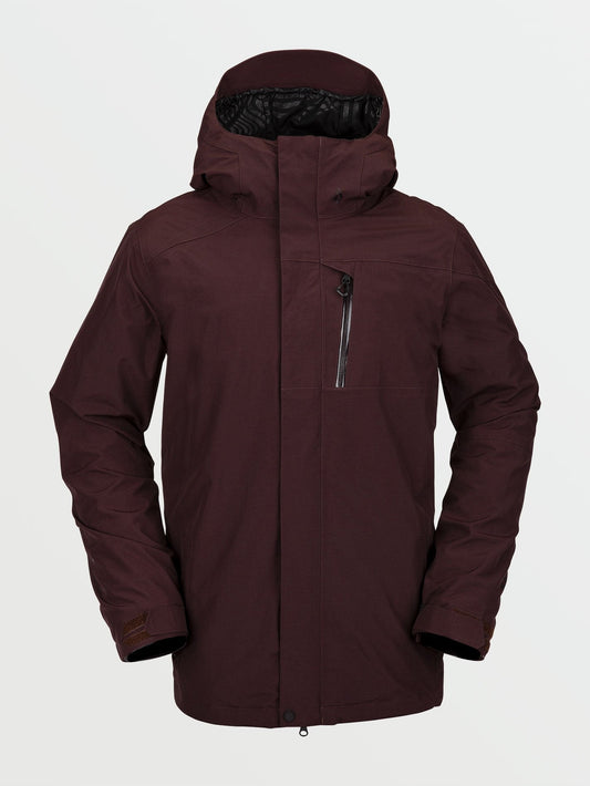 Schneejacke L GORE-TEX - Schwarz Rot