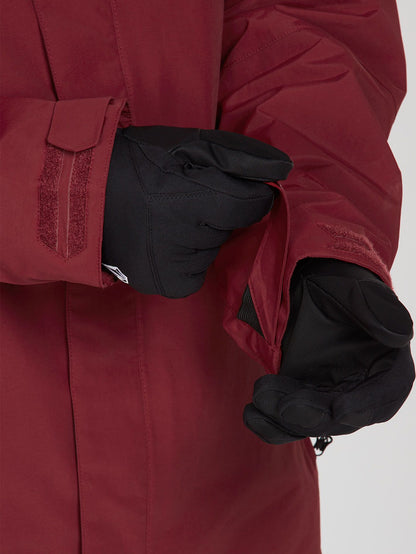 Gore-Tex Schneejacke L - BURNT RED