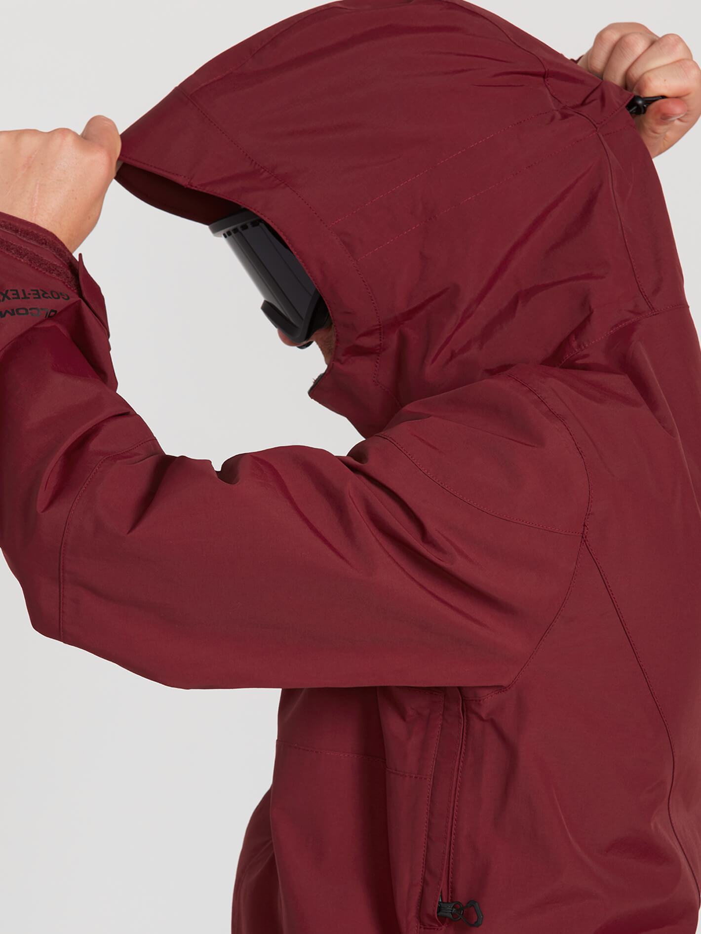 Gore-Tex Schneejacke L - BURNT RED