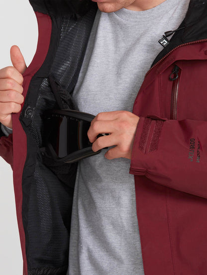 Gore-Tex Schneejacke L - BURNT RED