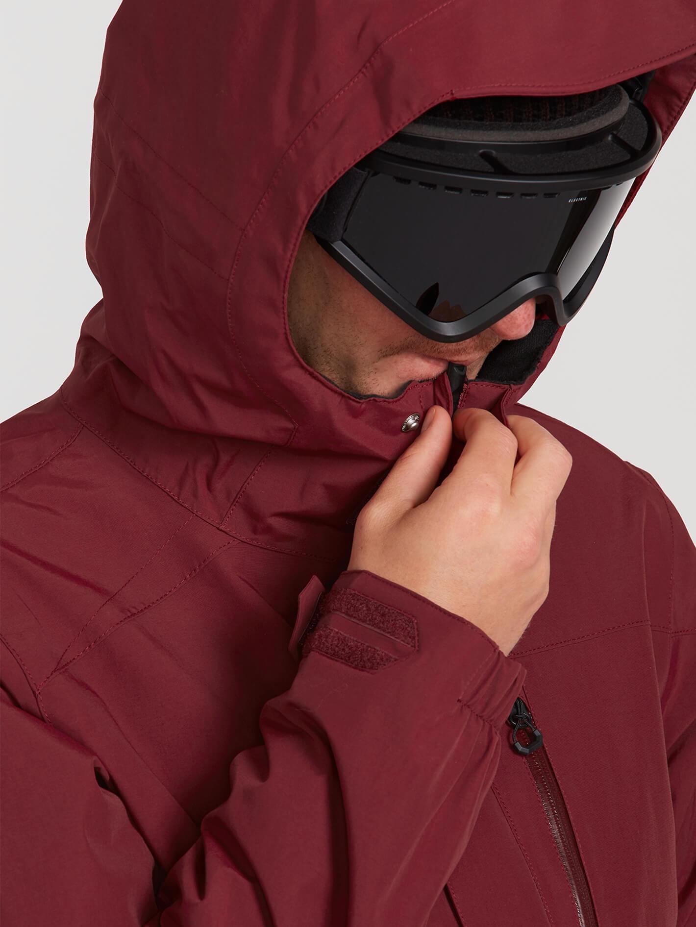 Gore-Tex Schneejacke L - BURNT RED
