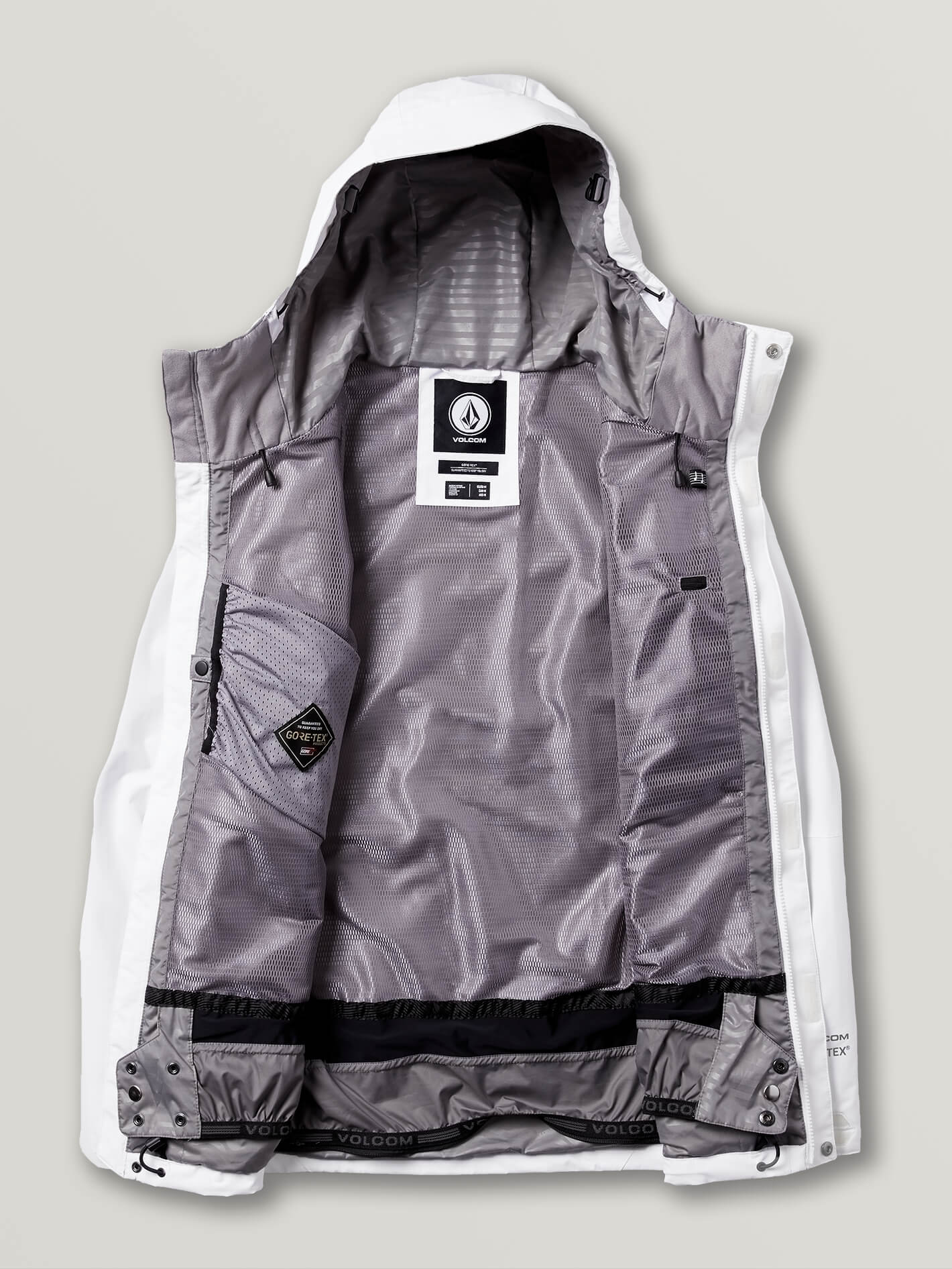 Snow Jacket L Gore-Tex - White
