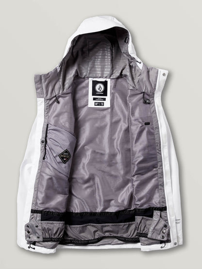 Snow Jacket L Gore-Tex - White