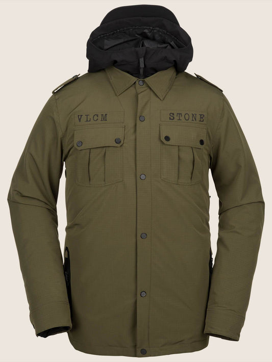 Creedle2Stone Schneejacke – Militär