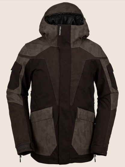 Utility-Schneejacke – Schwarze Kombination