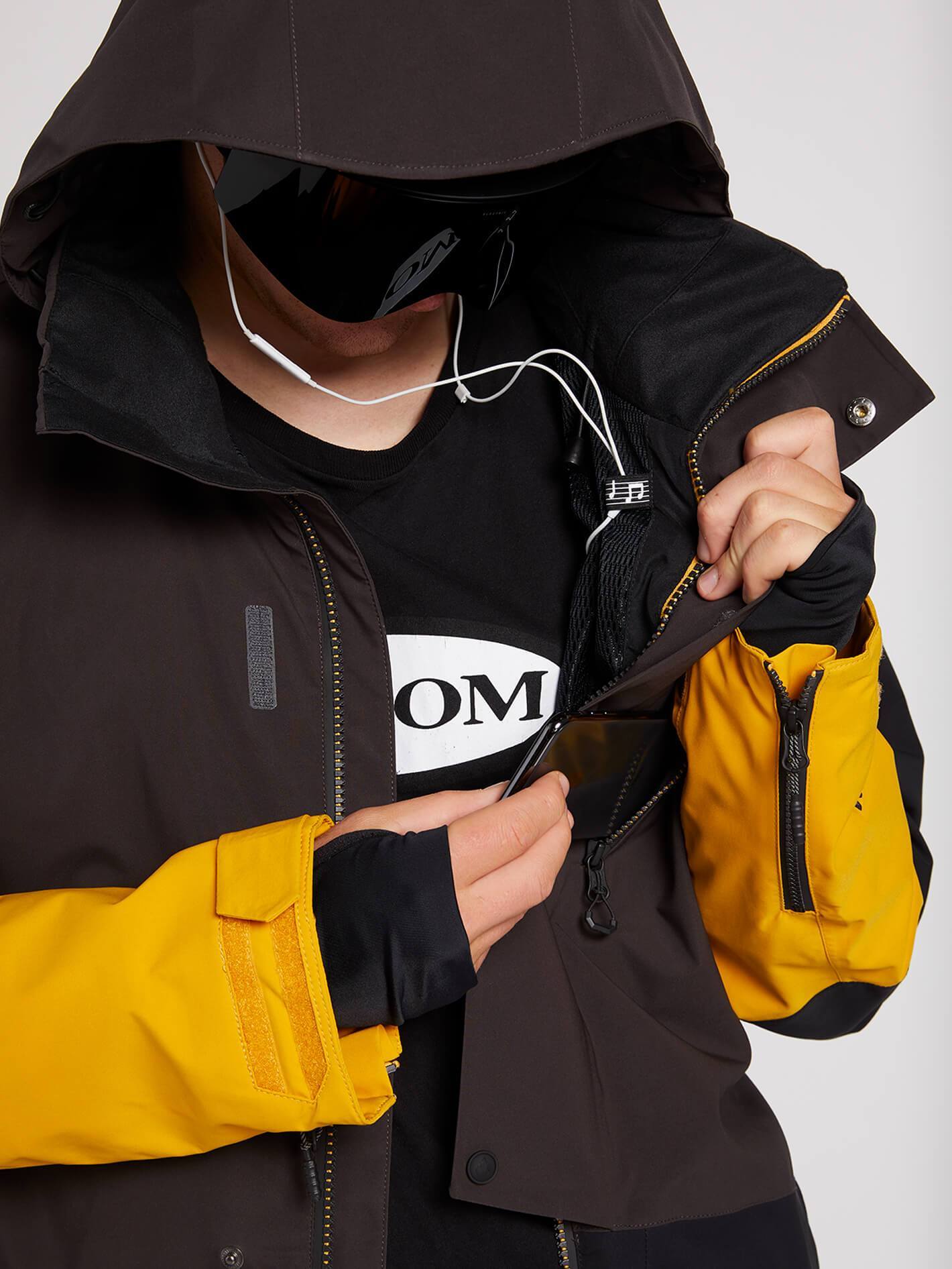 Bl Stretch Gore Schneejacke - SCHWARZ