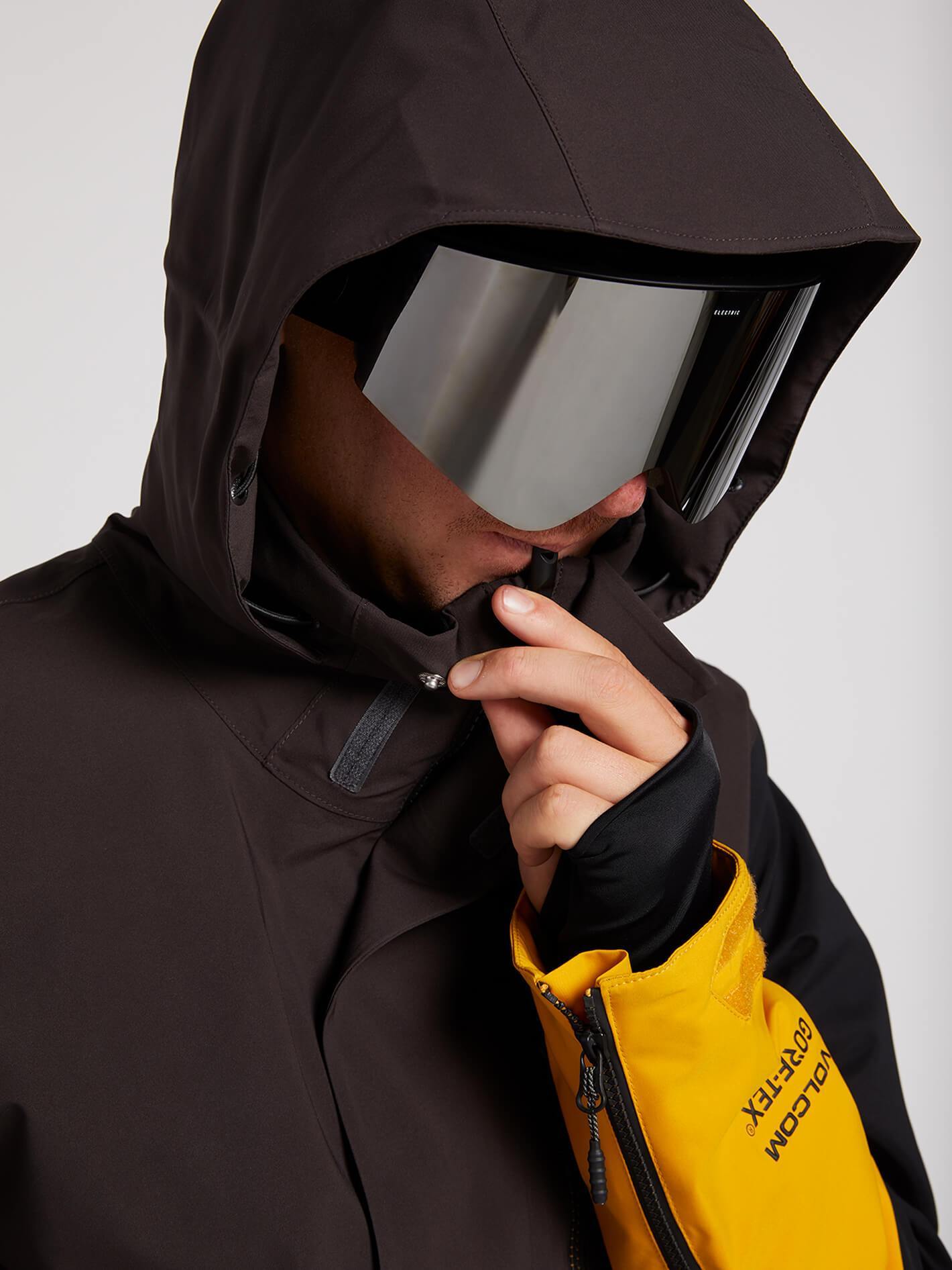 Veste De Snow Bl Stretch Gore - VINTAGE BLACK