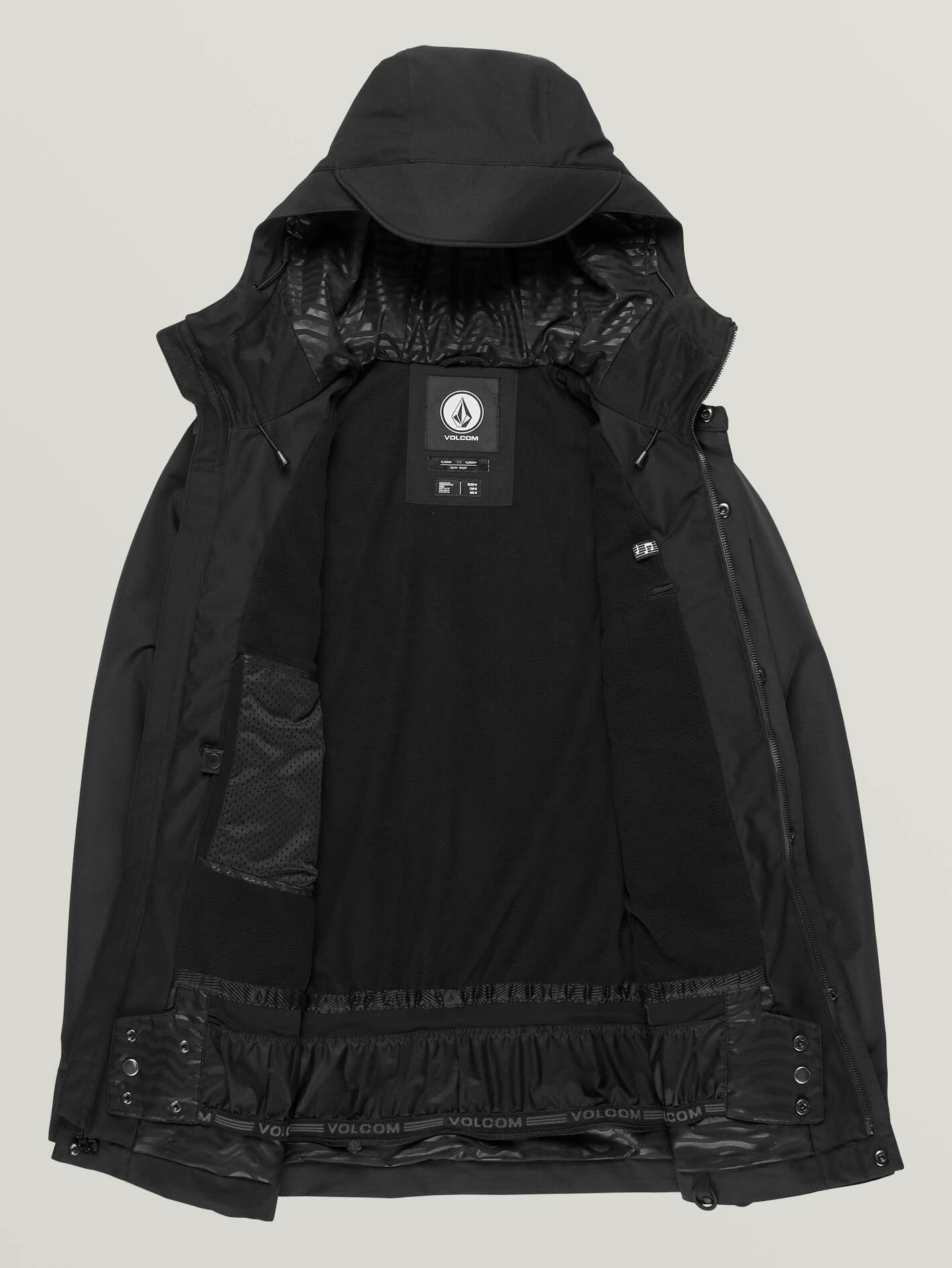 Creedle2Stone Schneejacke - SCHWARZ