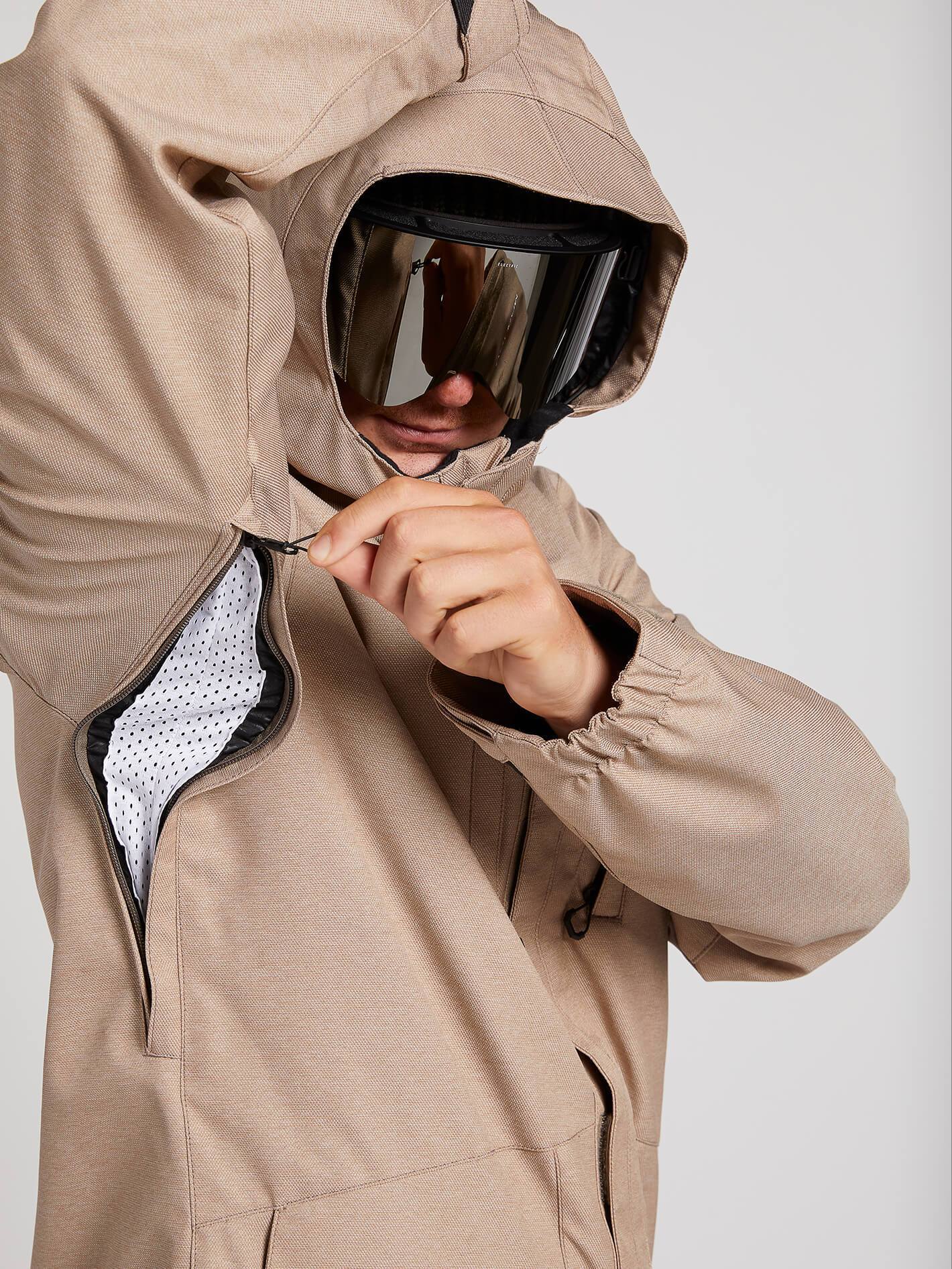 Slyly Snow Jacket - BROWN