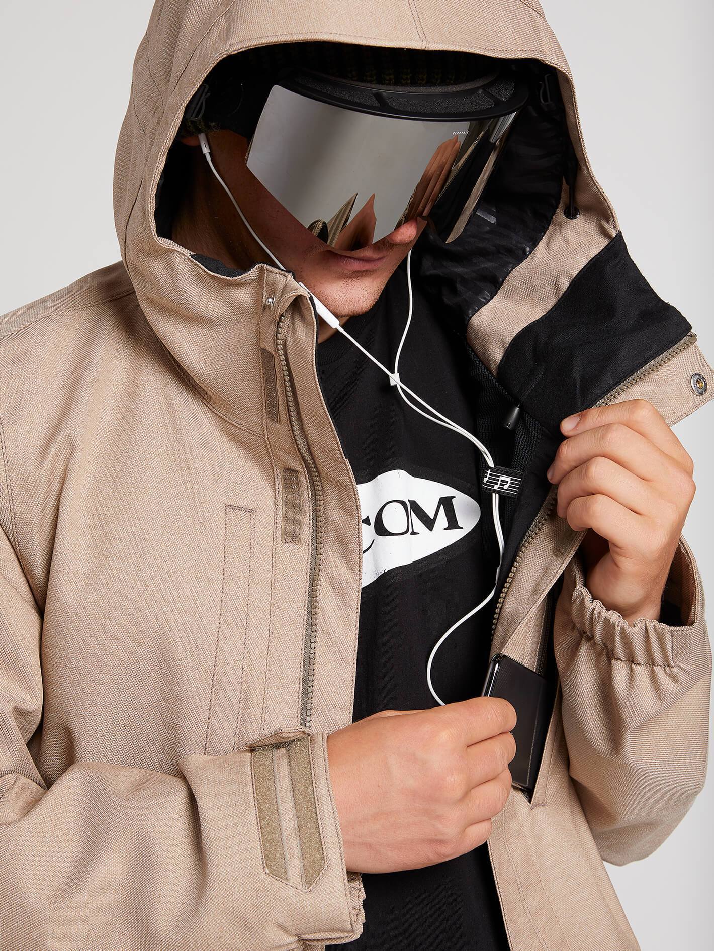 Slyly Snow Jacket - BROWN