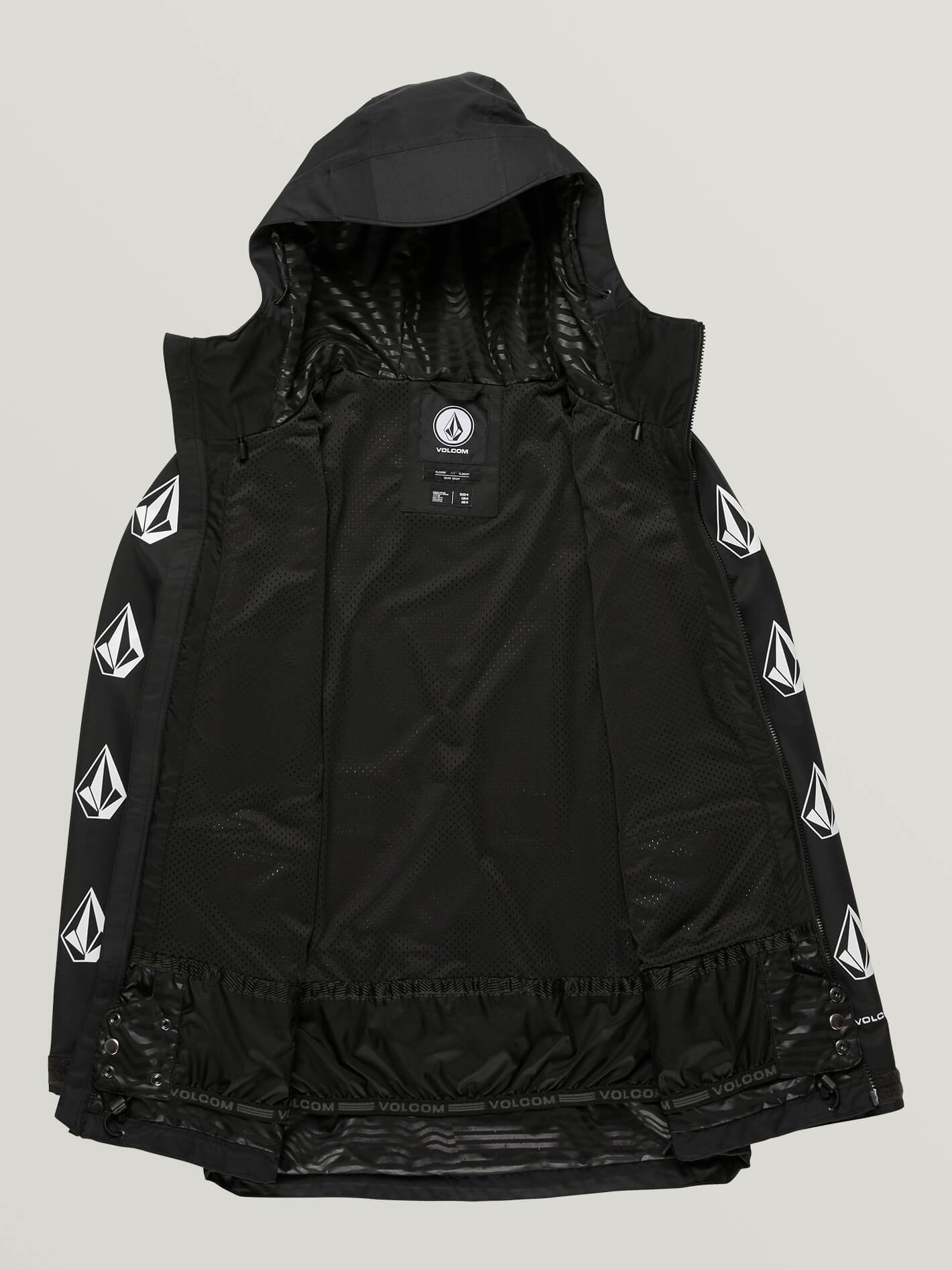 Deadly Stones Snow Jacket - BLACK