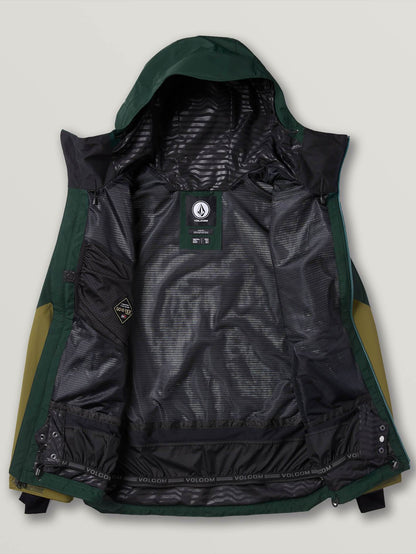 Resin Gore-Tex Snow Jacket - DARK GREEN