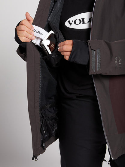Resin Gore-Tex Schneejacke - VINTAGE BLACK