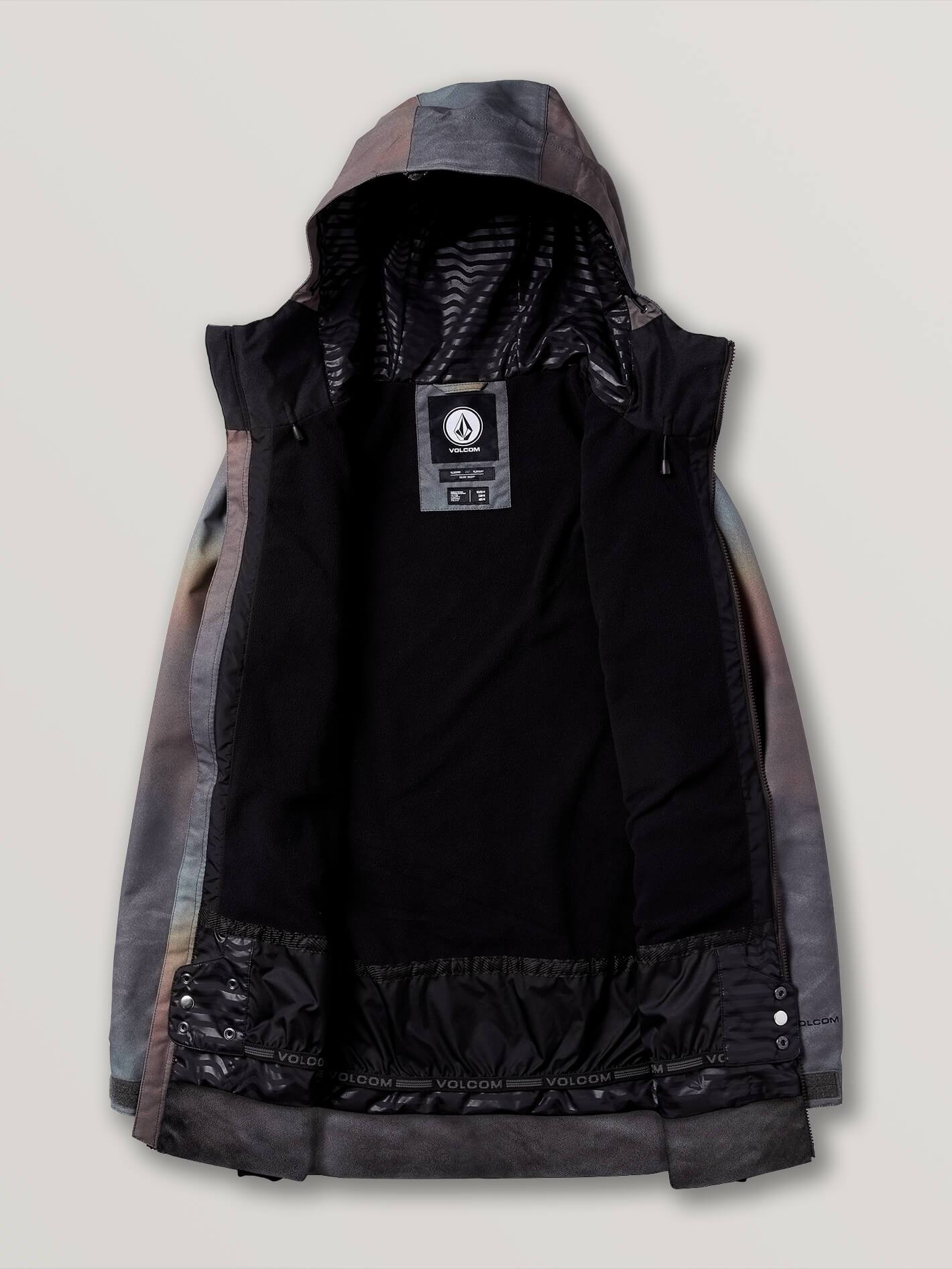 DS Lange Schneejacke - BRAUN