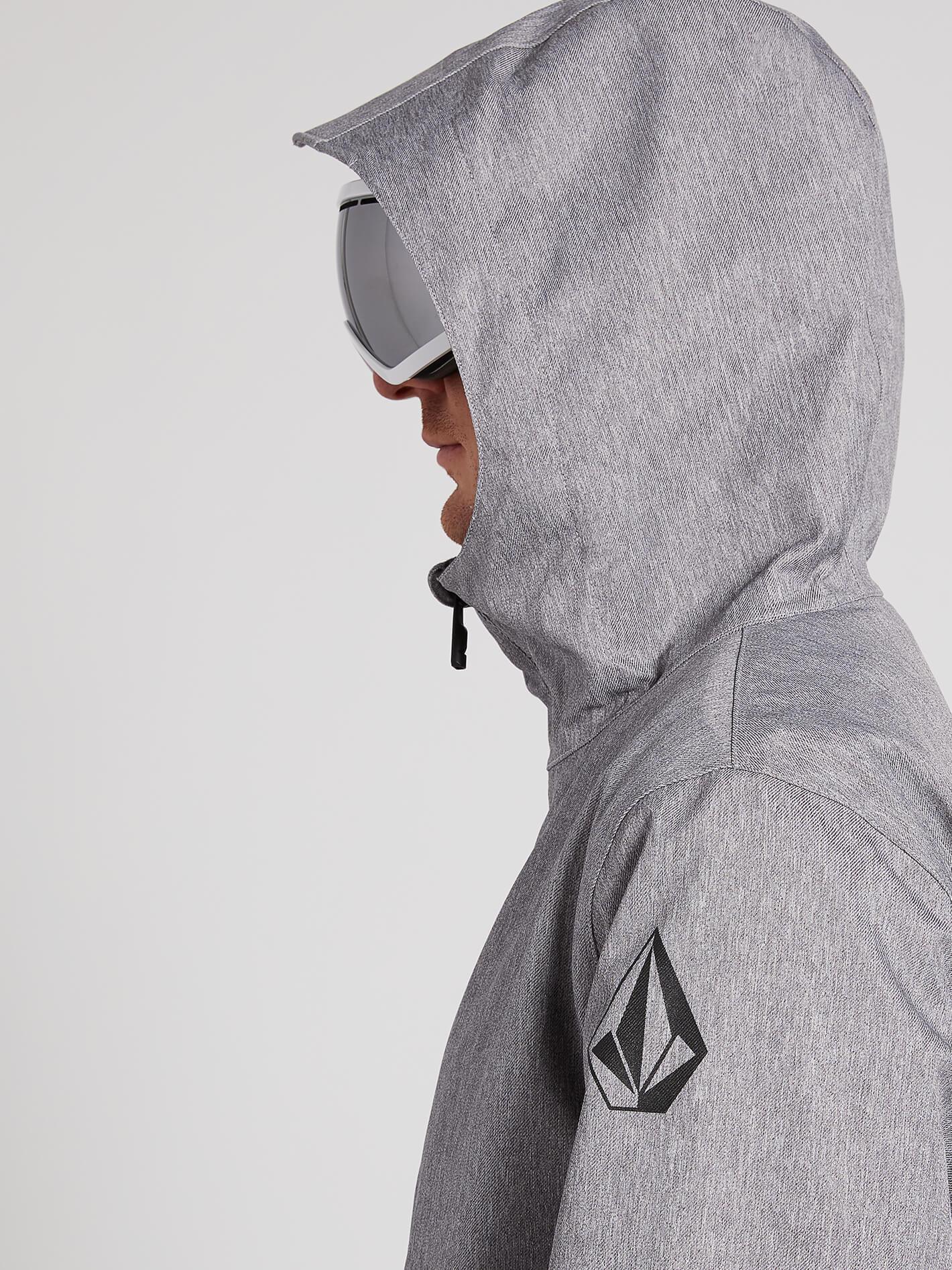 DS Lange Schneejacke - BRAUN