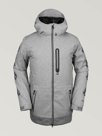 DS Lange Schneejacke - HEATHER GREY