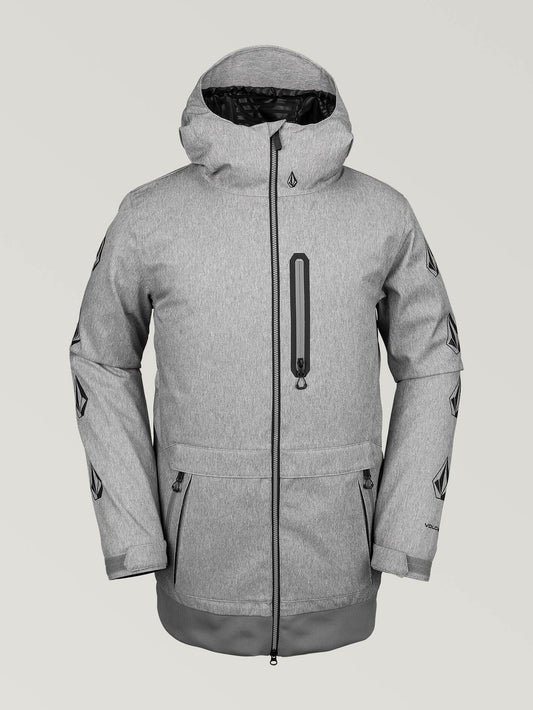 DS Lange Schneejacke - HEATHER GREY