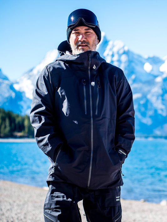 Guch Stretch Gore-Tex Schneejacke - SCHWARZ