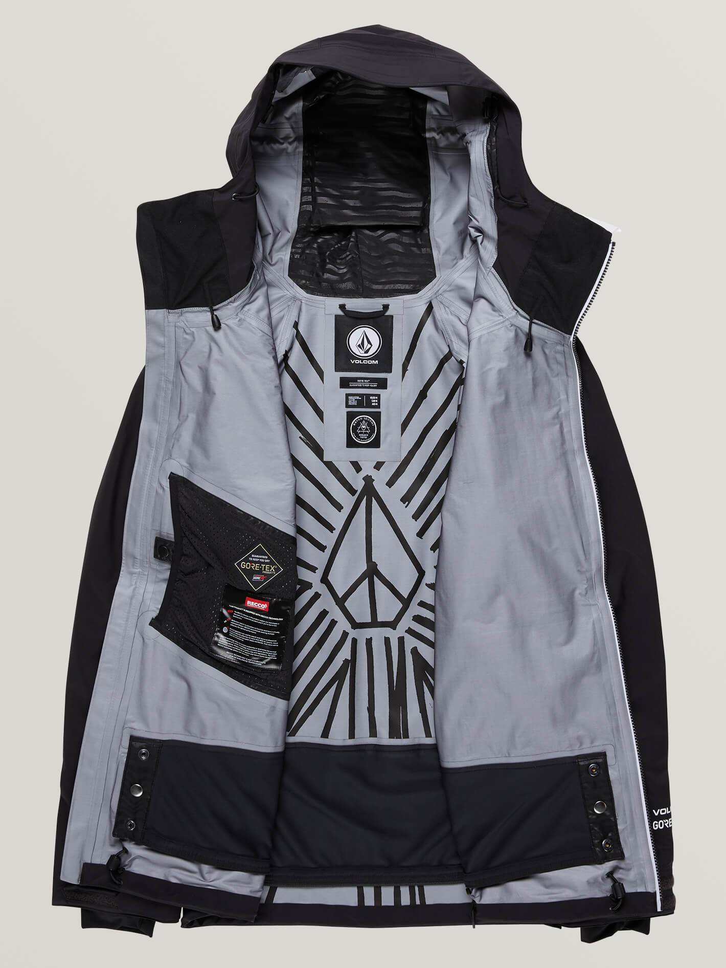 Guch Stretch Gore-Tex Snow Jacket - BLACK