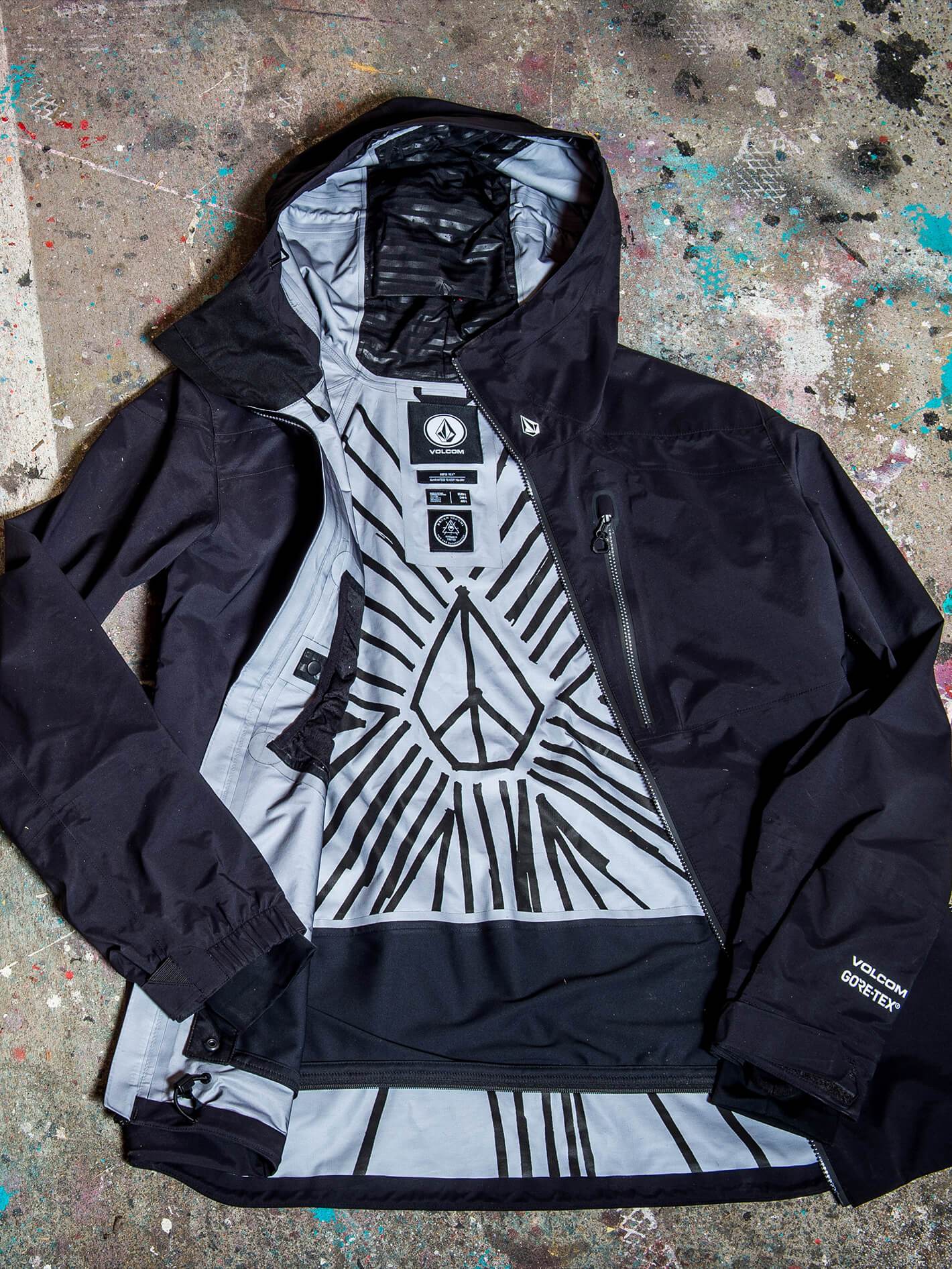Guch Stretch Gore-Tex Snow Jacket - BLACK