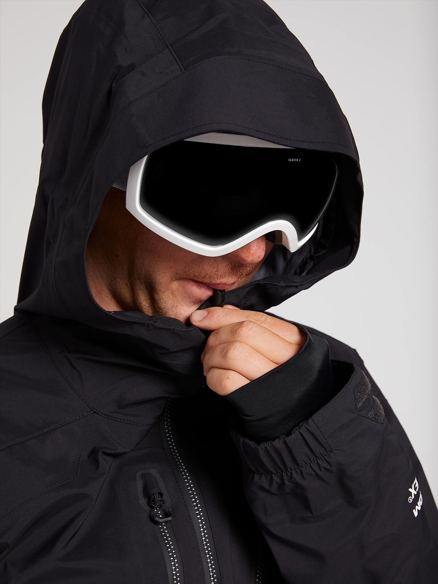 Guch Stretch Gore-Tex Snow Jacket - BLACK
