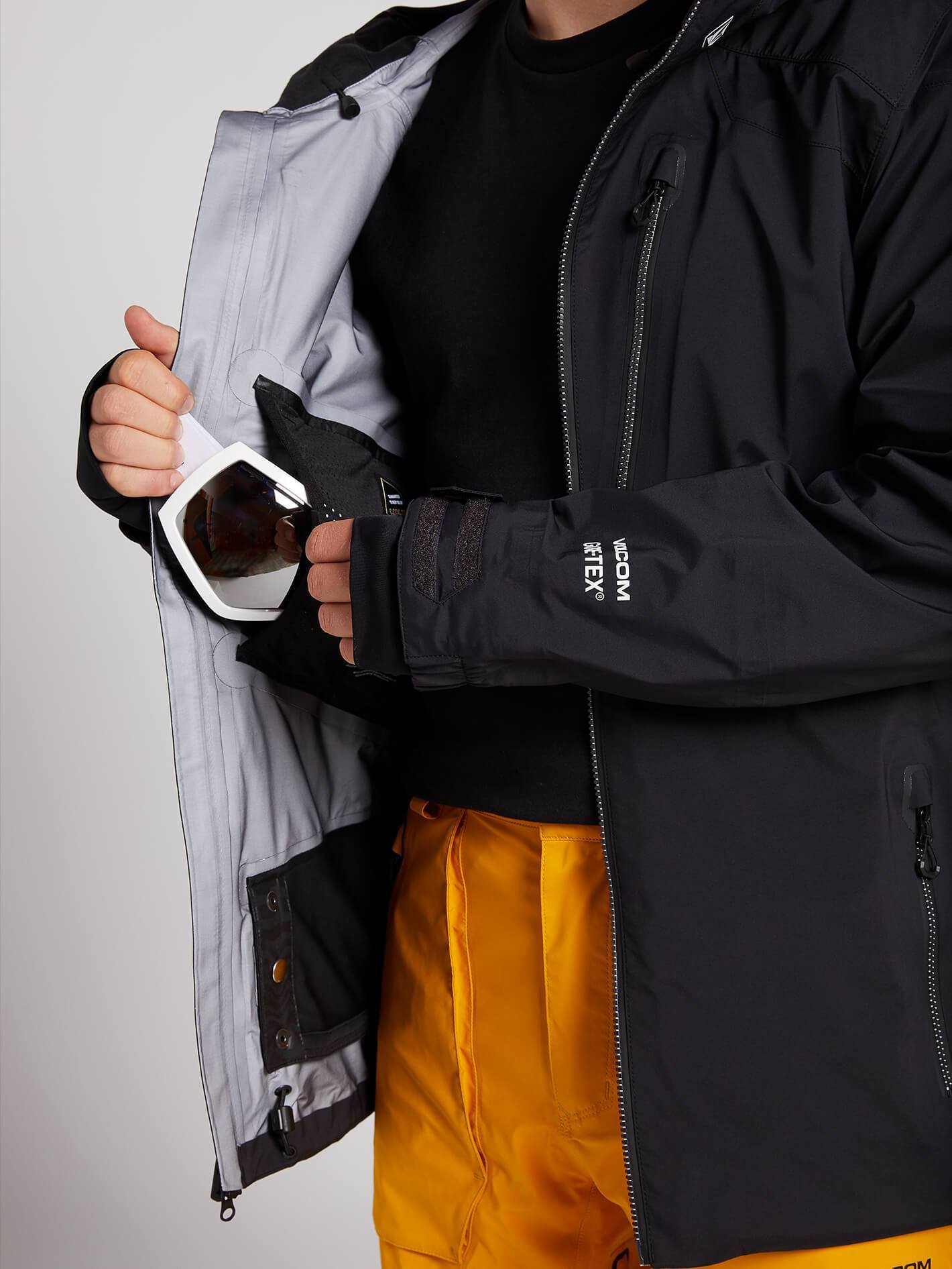 Guch Stretch Gore-Tex Snow Jacket - BLACK