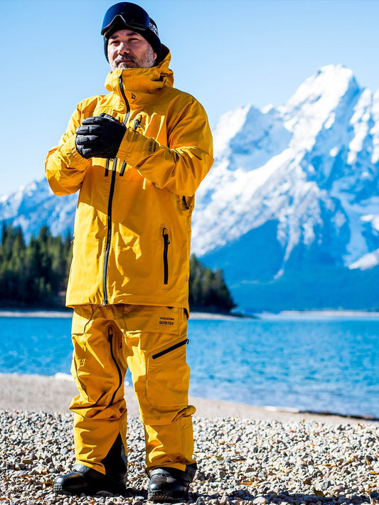 Gore-Tex Stretch Gore-Tex Schneehose - RESIN GOLD