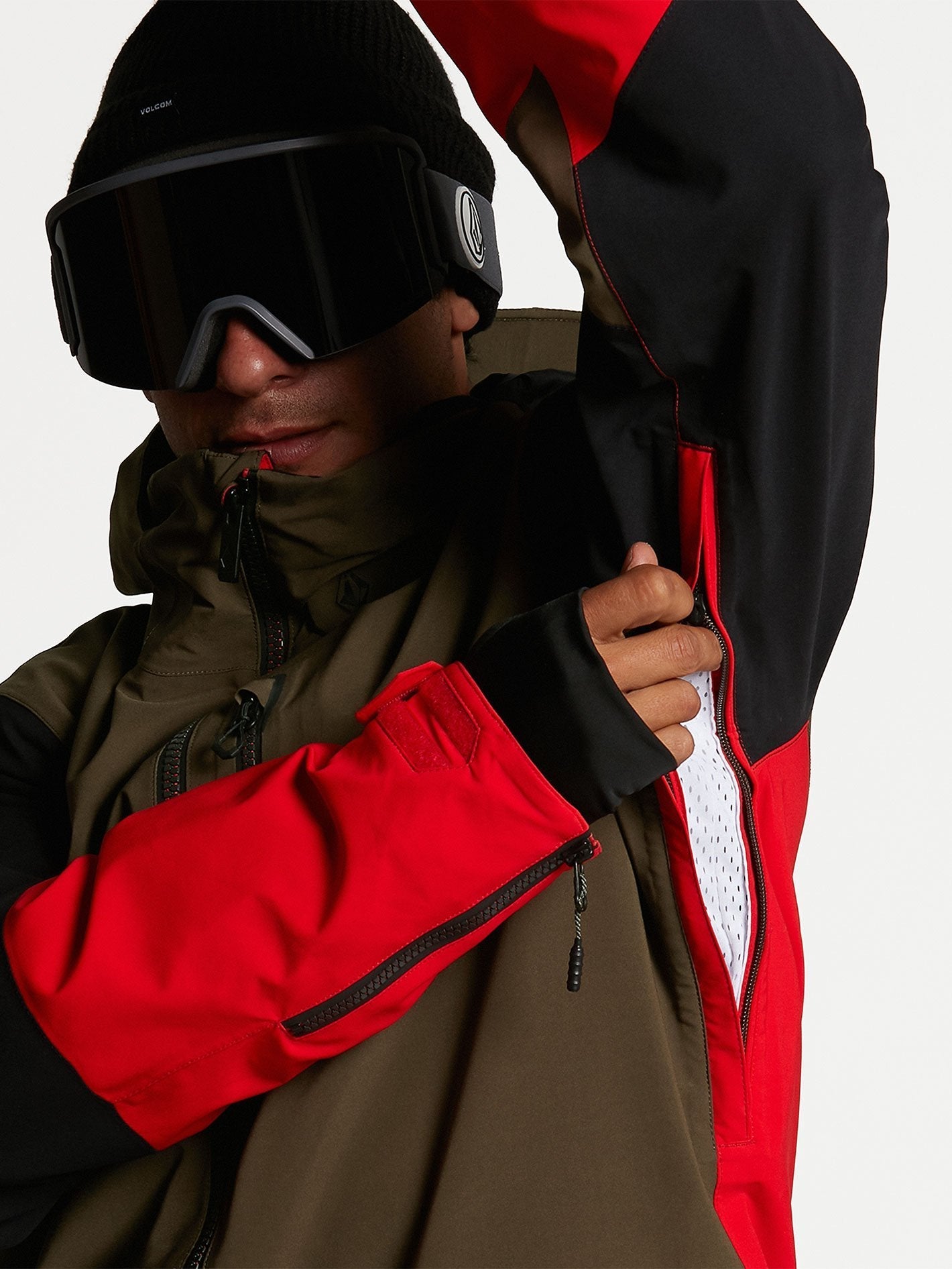BL Stretch GORE-TEX Schneejacke - Rot