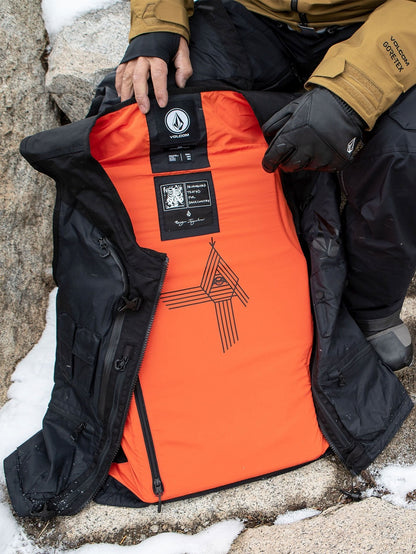 Iguchi Slack Ärmellose Schneejacke - Schwarz