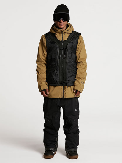 Iguchi Slack Ärmellose Schneejacke - Schwarz