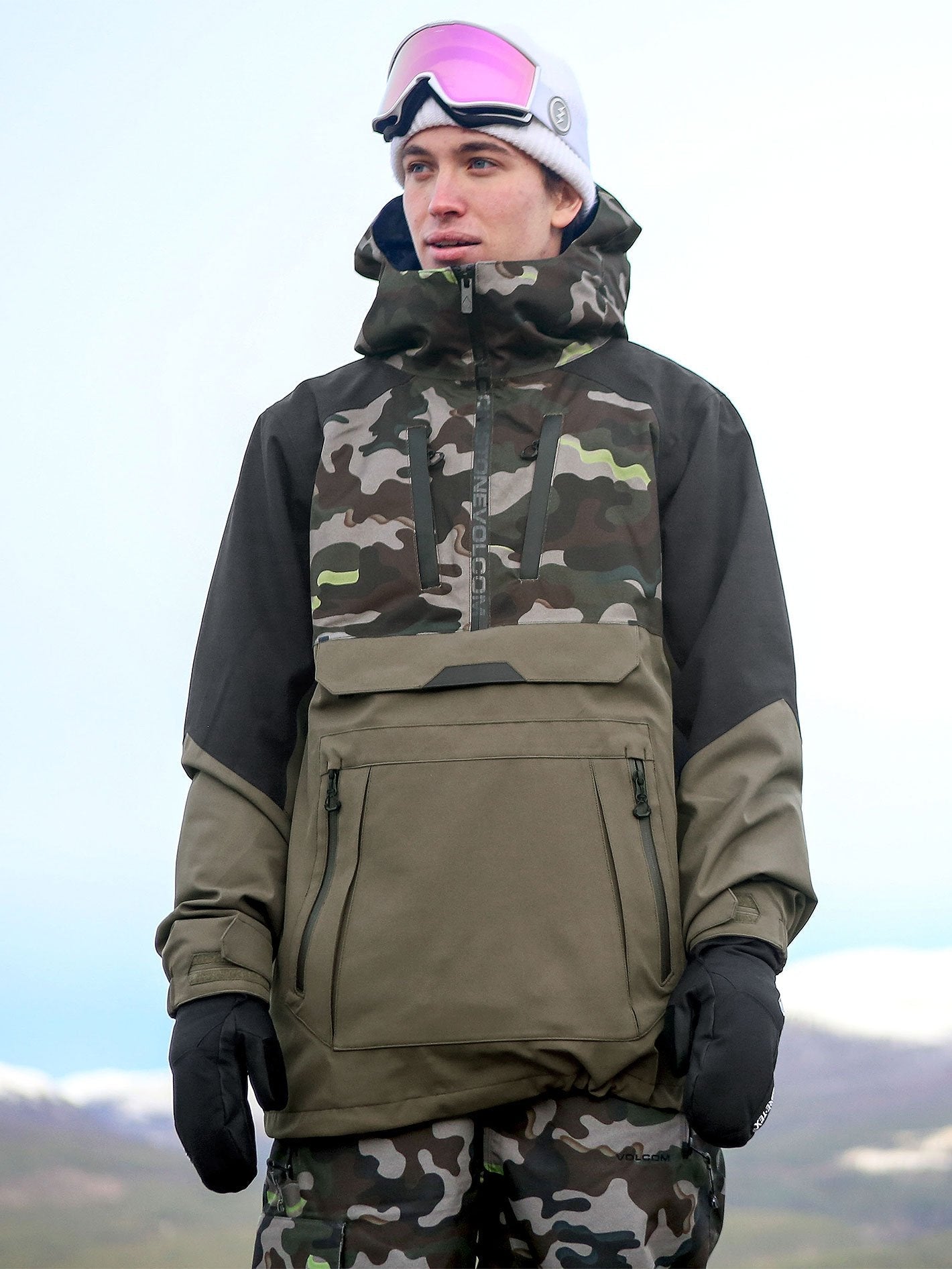 Veste De Snow Pullover Brighton - Army
