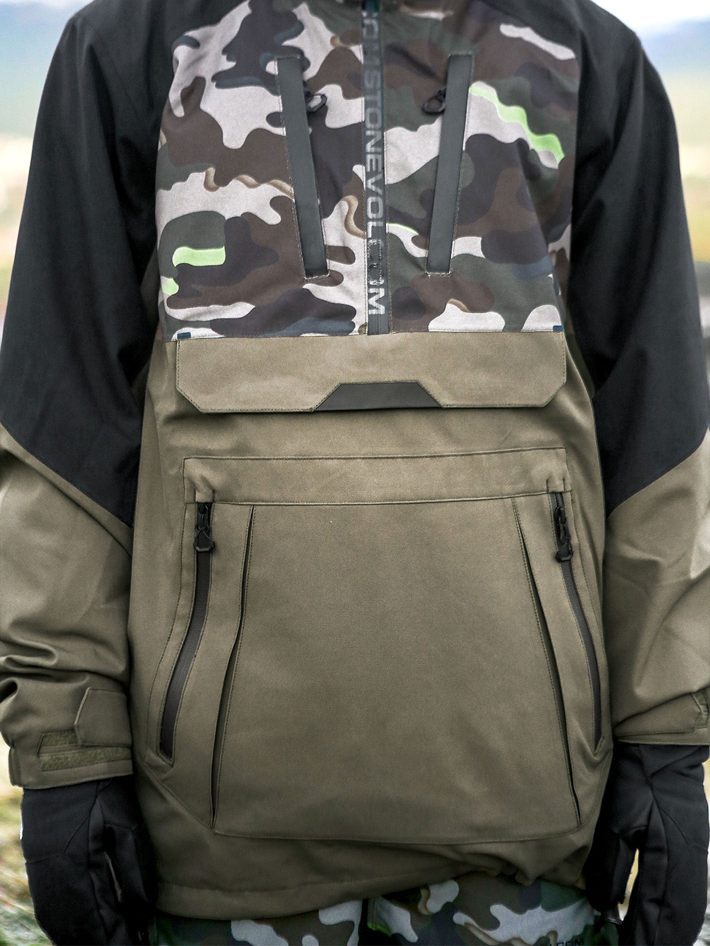 Veste De Snow Pullover Brighton - Army