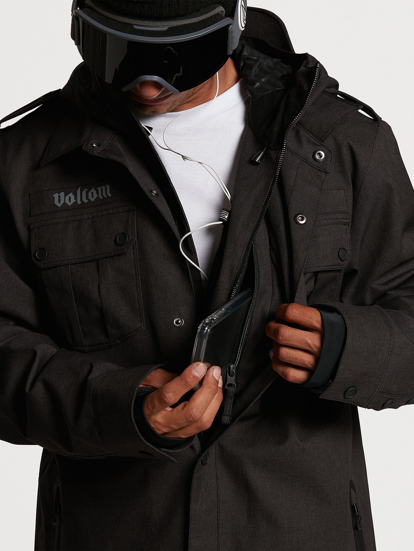 Creedle2Stone Schneejacke – Army
