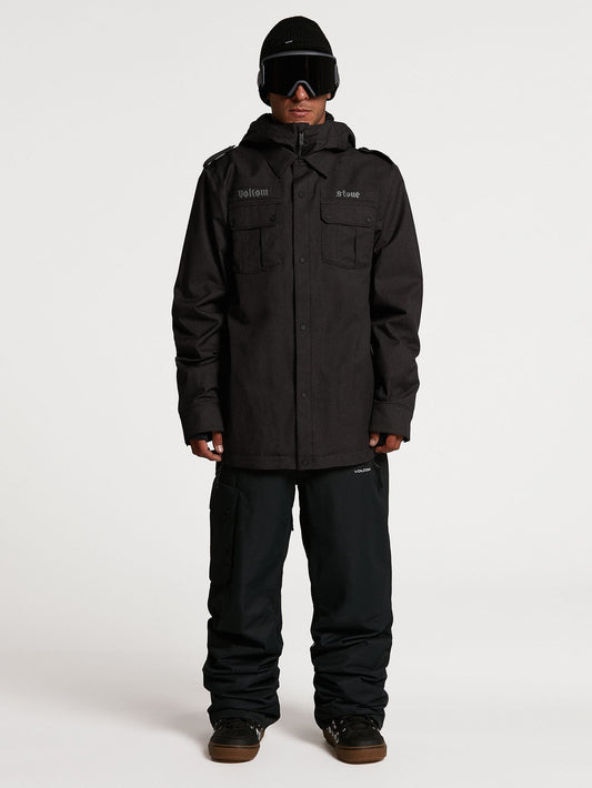 Creedle2Stone Schneejacke - Schwarz