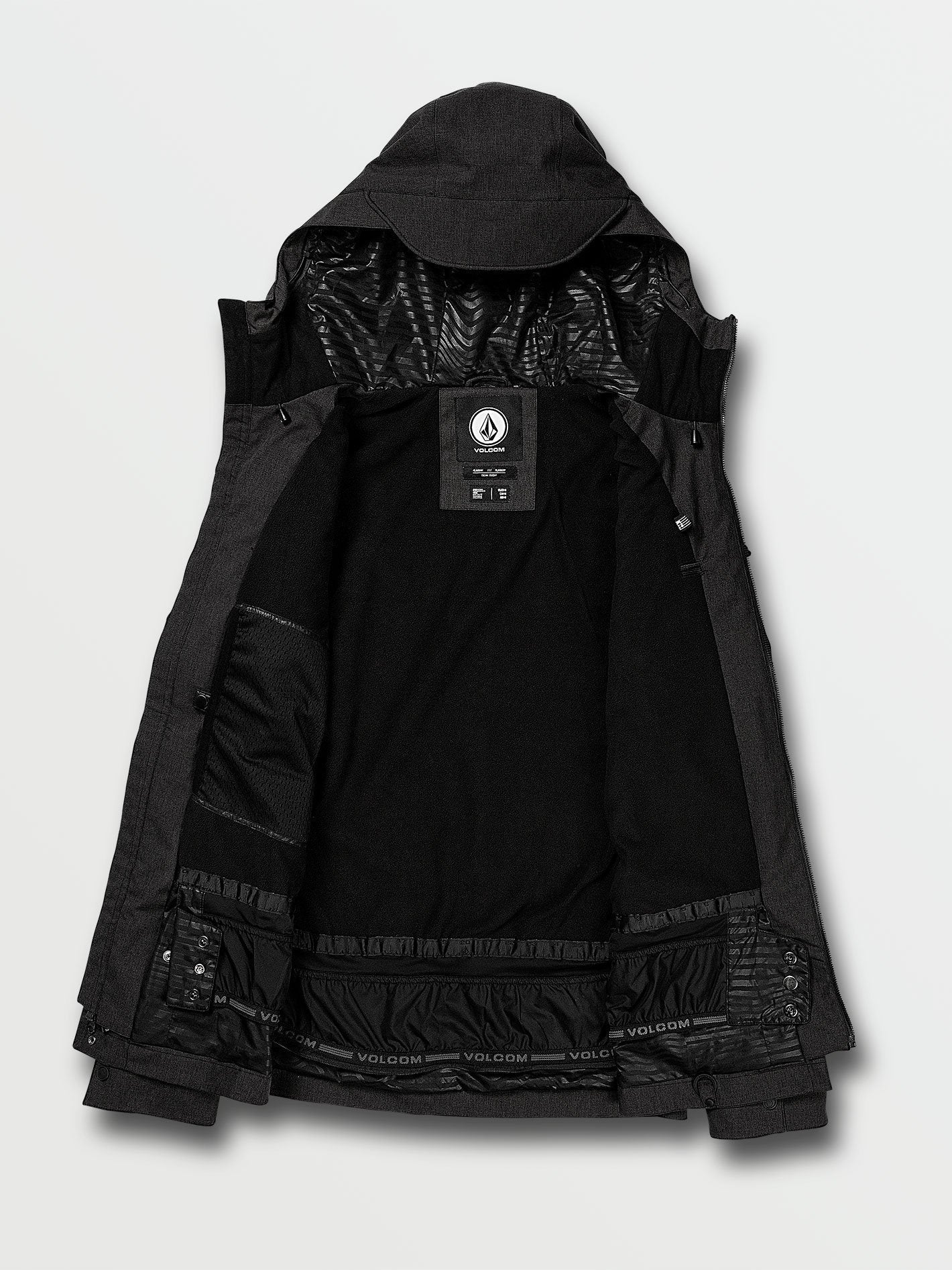 Creedle2Stone Schneejacke - Schwarz
