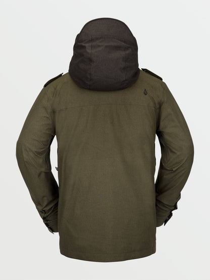 Creedle2Stone Snow Jacket - Black Military