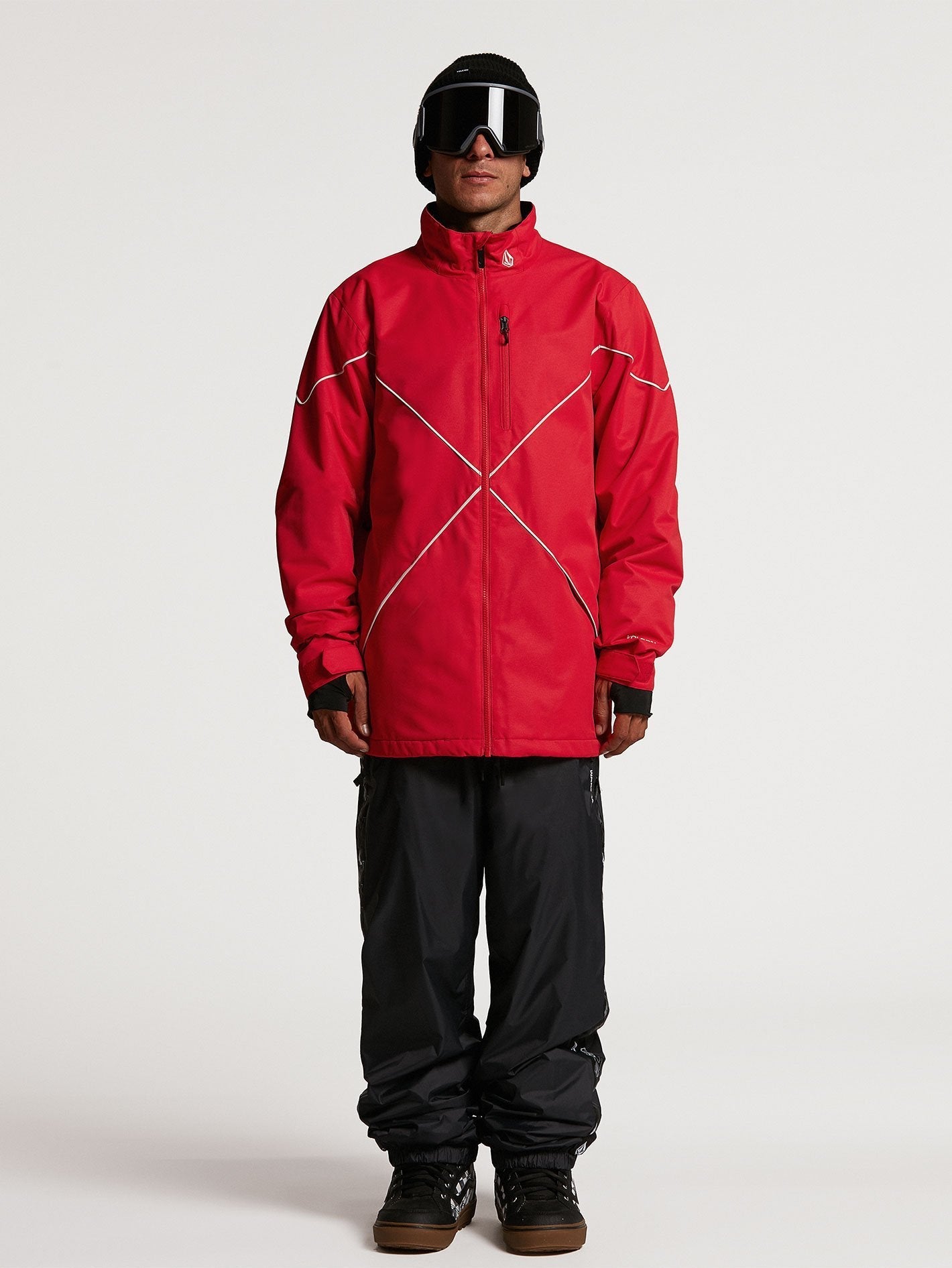 No Hood X Snow Jacket - Red