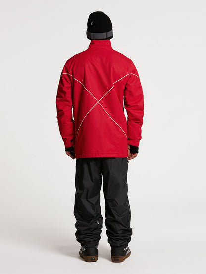 No Hood X Snow Jacket - Red