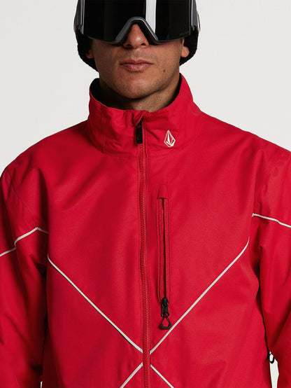No Hood X Snow Jacket - Red
