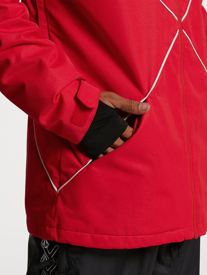 No Hood X Snow Jacket - Red