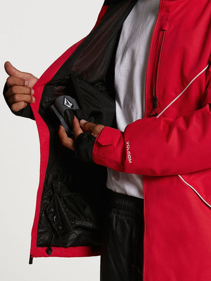 No Hood X Snow Jacket - Red