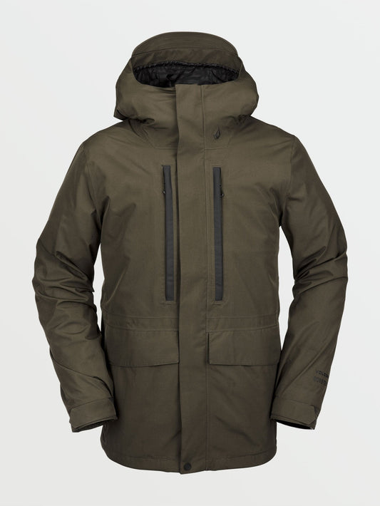 Ten GORE-TEX Schneejacke - Schwarz Militär
