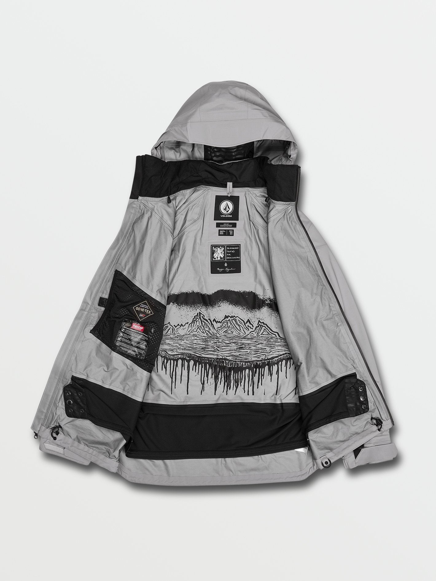 Veste de snow Guch Stretch Gore-Tex - AMETHYST GREY