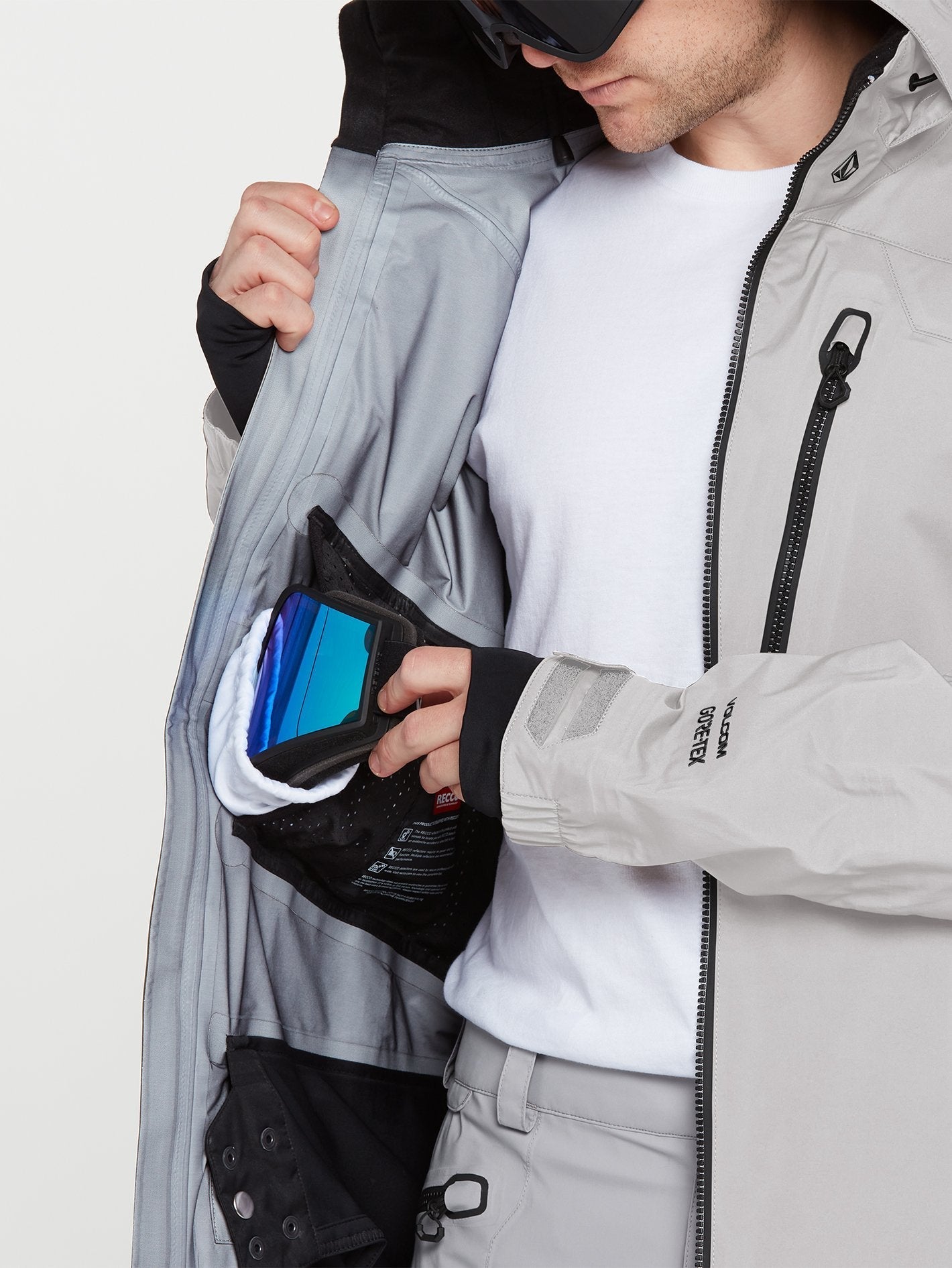 Veste de snow Guch Stretch Gore-Tex - AMETHYST GREY