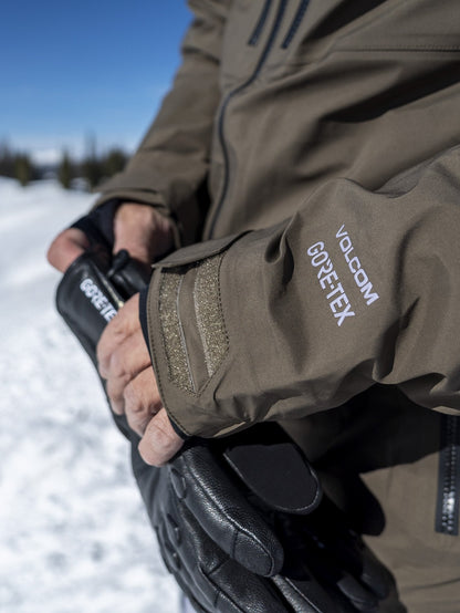 Guch Stretch Gore-Tex Schneejacke - DARK TEAK