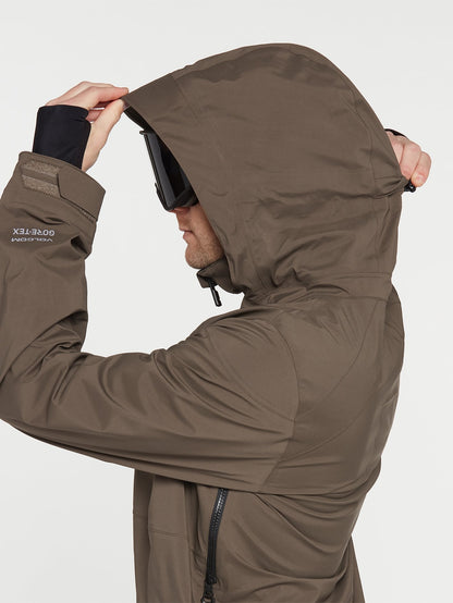 Guch Stretch Gore-Tex Schneejacke - DARK TEAK