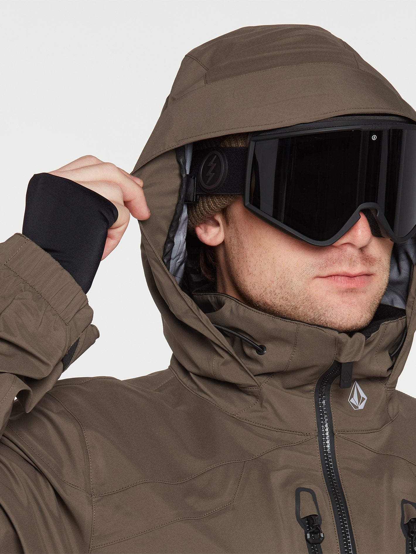 Guch Stretch Gore-Tex Schneejacke - DARK TEAK