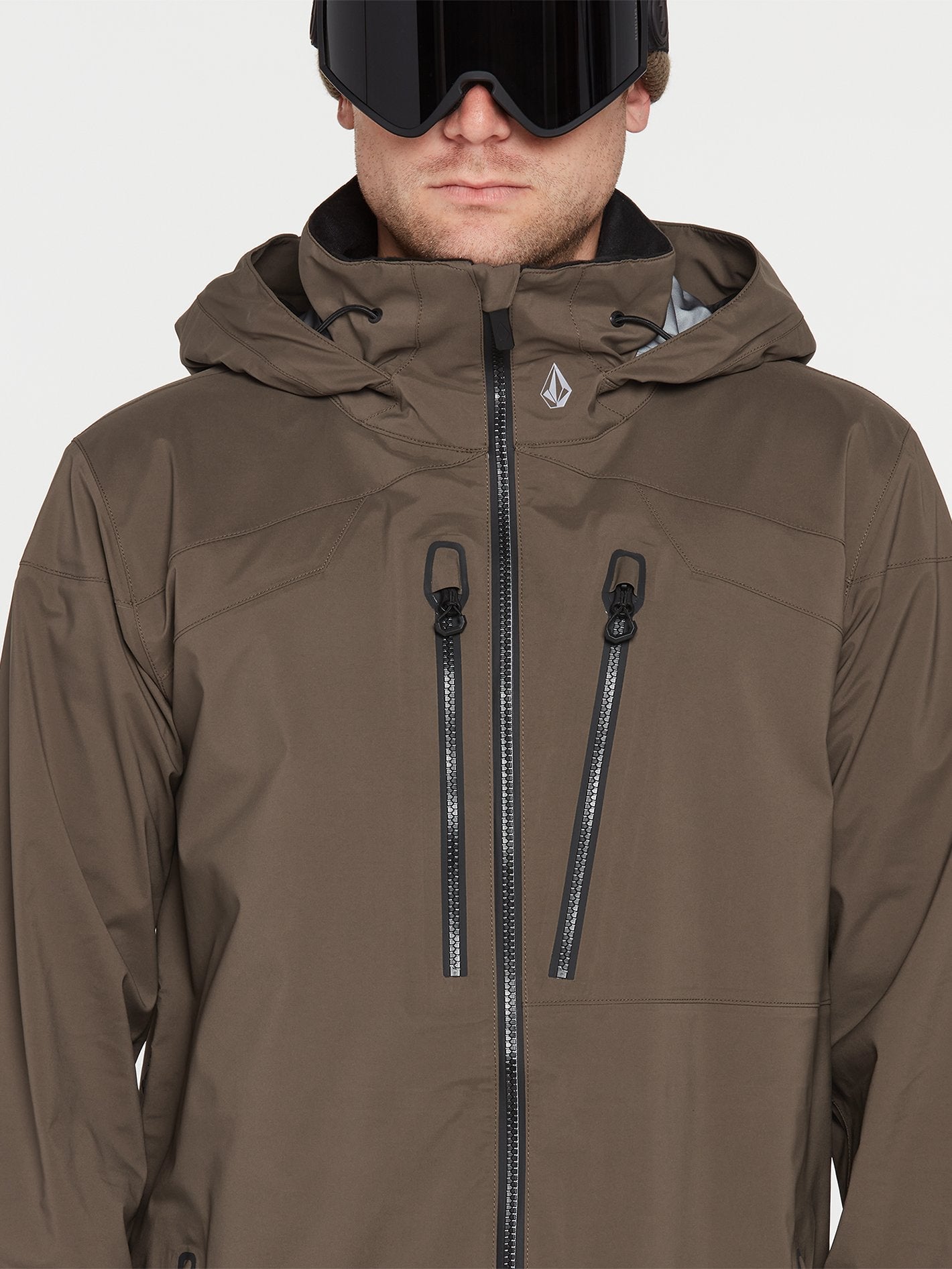 Guch Stretch Gore-Tex Schneejacke - DARK TEAK
